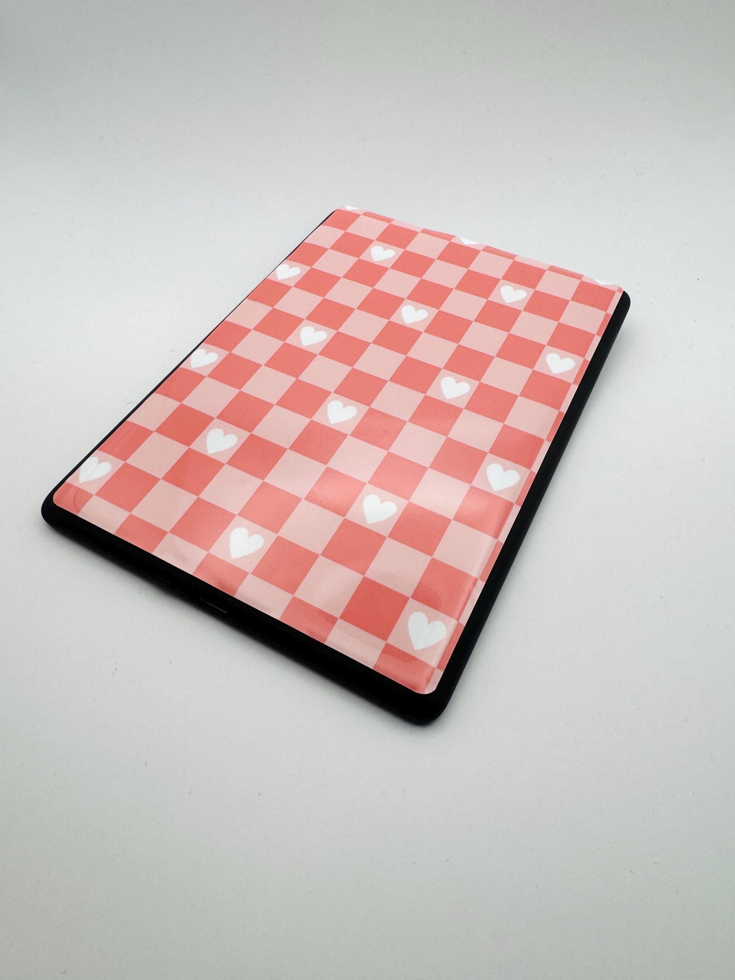Love and Other Words Heart Checker Kindle Skin