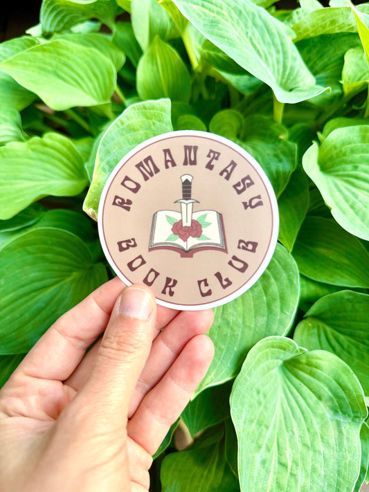 ROMANTASY Book Club sticker