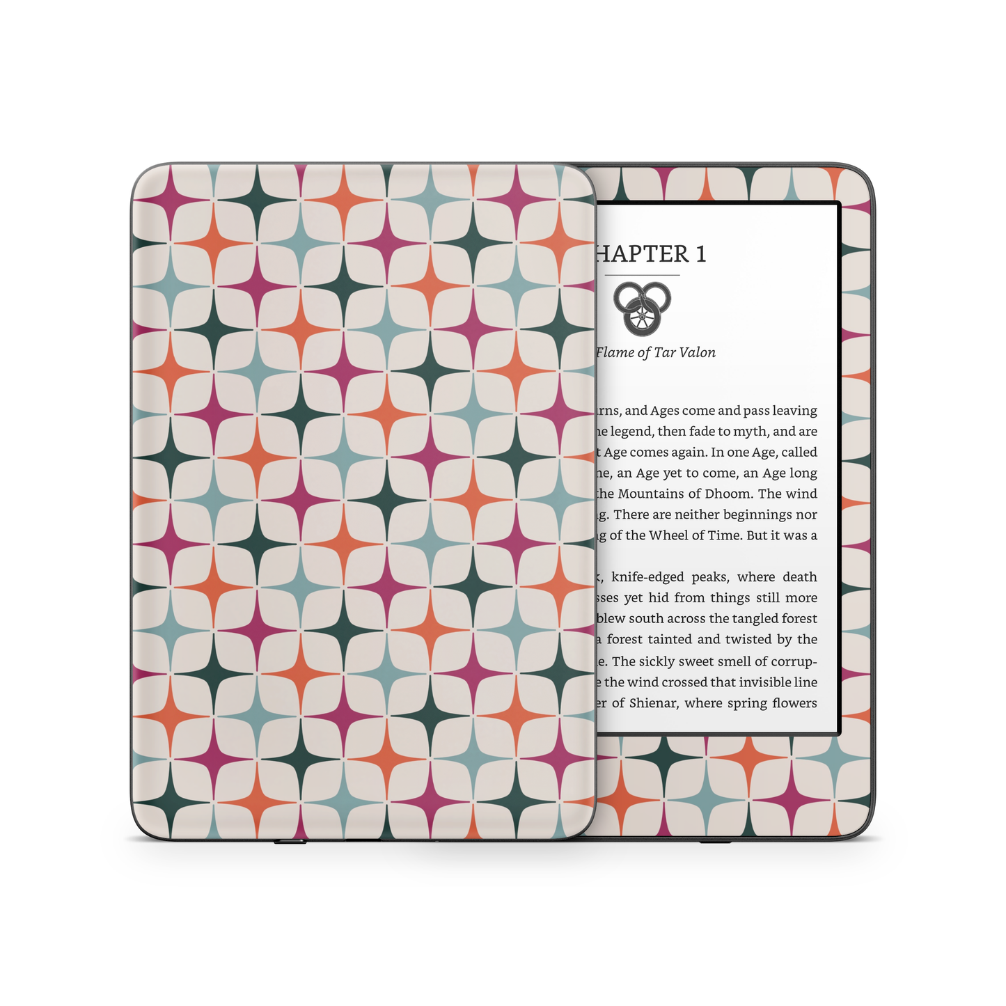 Twinkle Cream MIDCENTURY Kindle Skin